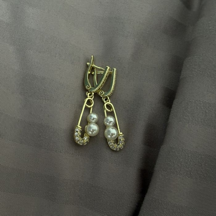 серьги бижутерия