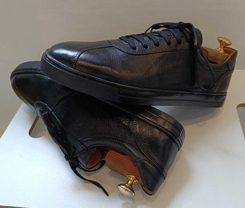 Pantofi sport casual 40 40.5 lucrati manual G. Rizo NOI piele naturala