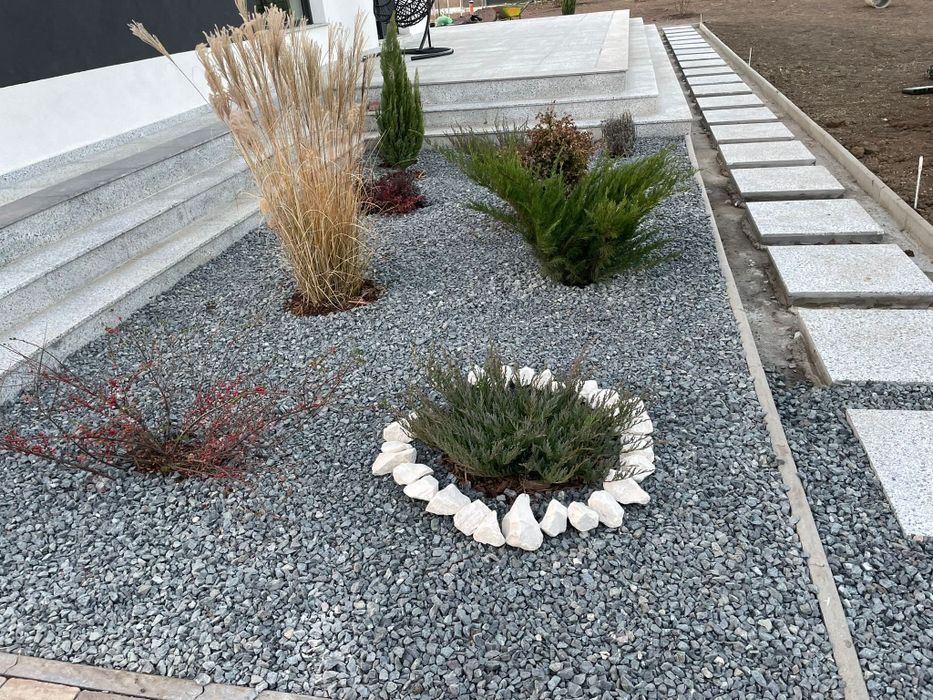 Piatra gabion gard calcar și granit 60-90/16-32 /4-8mm 8-16 detalii te