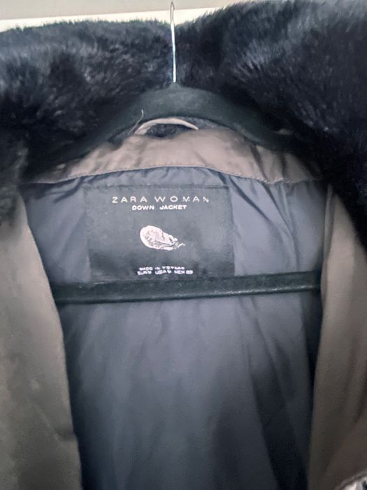 Geaca puf Zara măsura 36-38 S-M