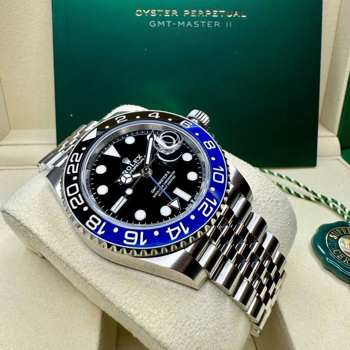 Rolex GMT MASTER II "BATGIRL | Pe STOC | 17150E | 2025 | 126710BLNR