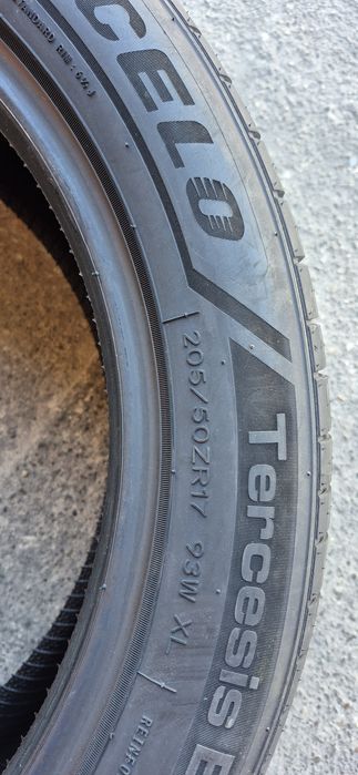 4 anvelope vara noi Tercelo 205/50/17,dot 2025.Pretul este pe bucata.