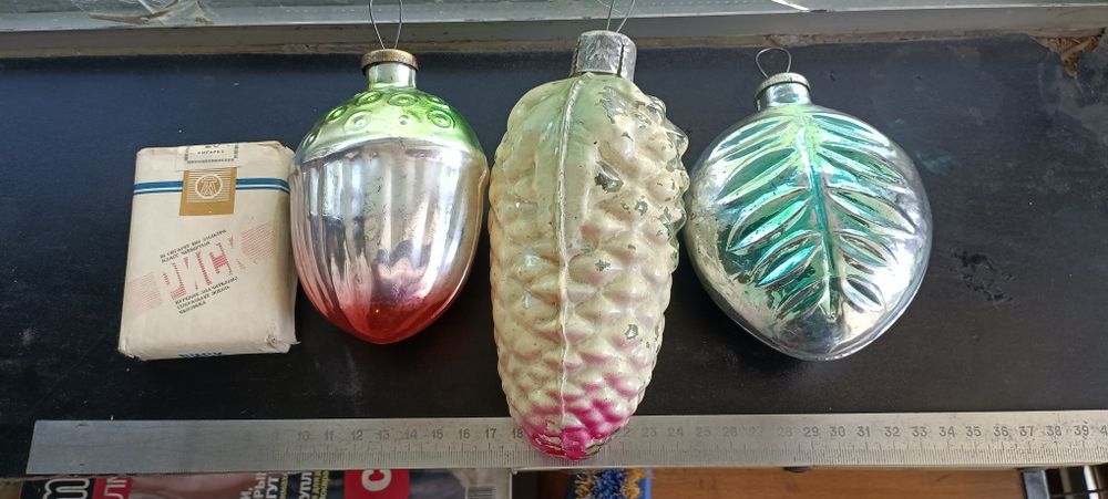 Крупные кремлевские новогодние игрушки СССР