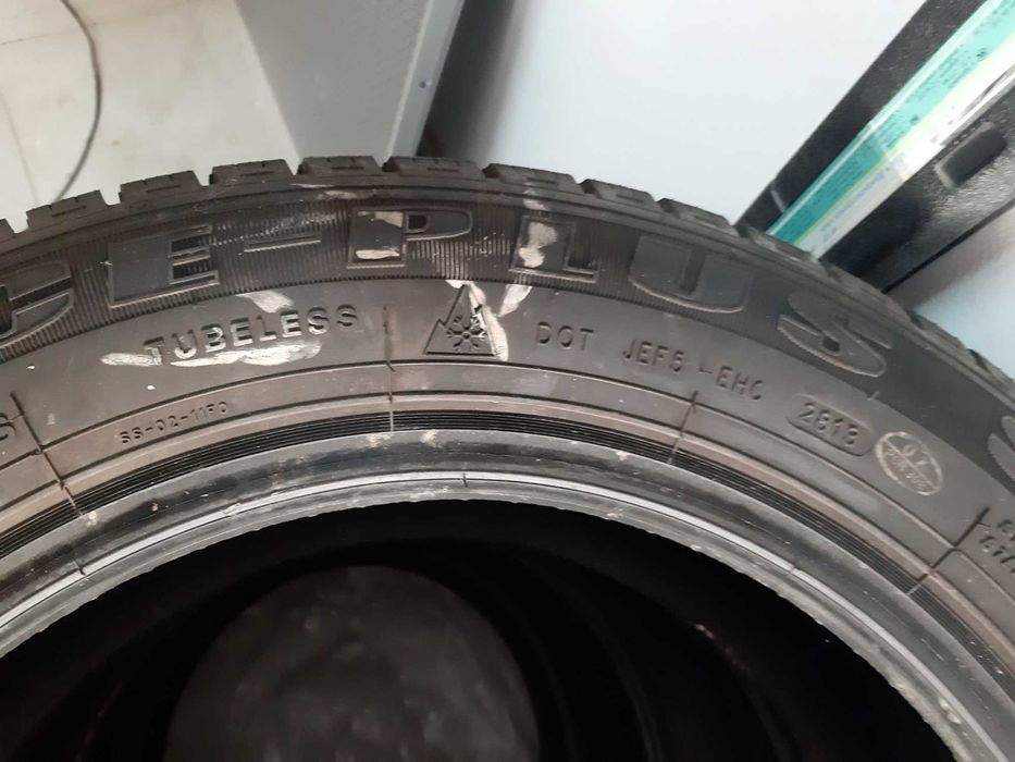 Зимни гуми,4 броя,16 цола,Дот 2013,употребявани,отлично състояние