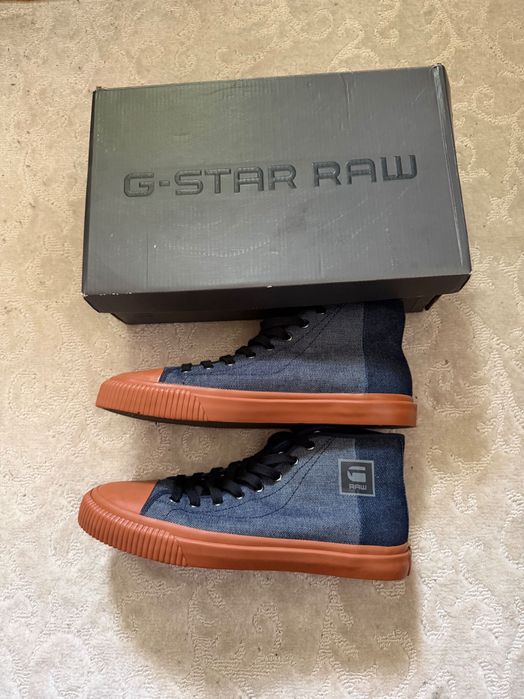 ЧИСТО НОВИ оригинални кецове G-Star Raw (Размер 44) с кутия – Експресно!