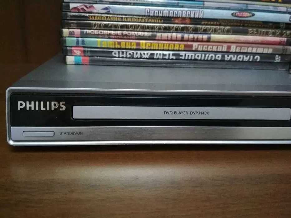 DVD player проигрыватель Philips двд плеер филипс