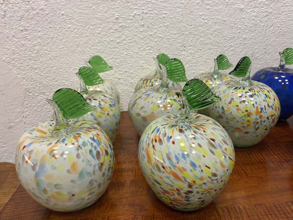 Италиански ябълки ябълка от мурано стъкло фигури от стъкло