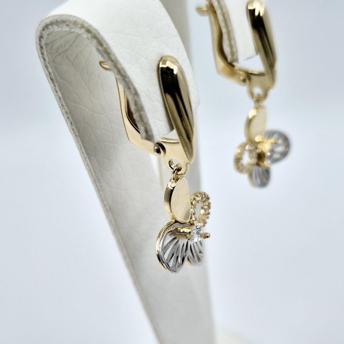 Cercei din aur de 14k, 3.27g | GlobalCash.ro #LU29456