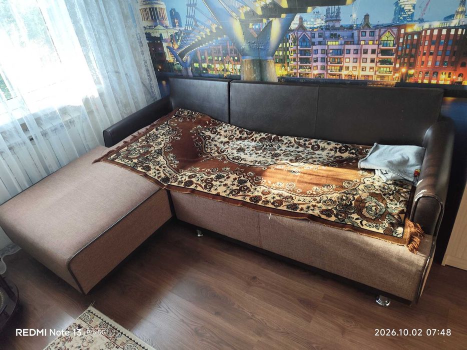 Угловой раскладной диван