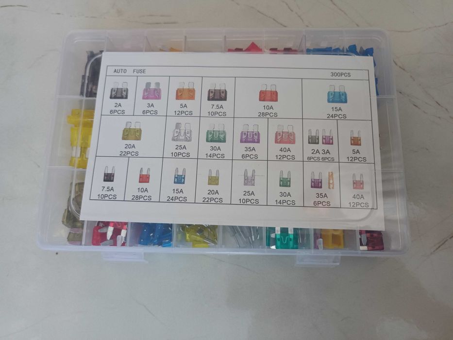 Бушони 2А;3А;5А;7,5А;10А;15А;20А;25А;30А;35А;40А, предпазител