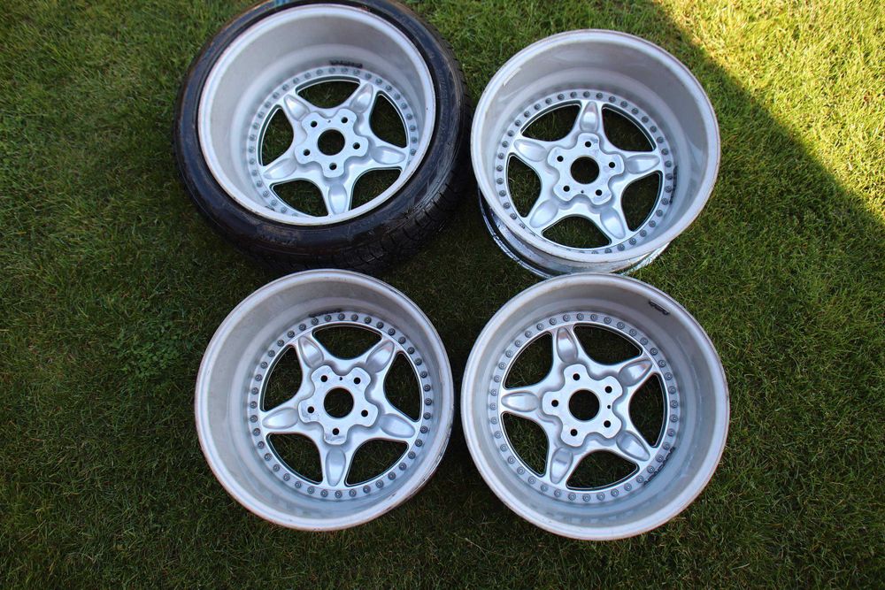 Jante modulare Eclair 5x112 (ca Bbs RS OZ Futura) ultra rare Radinox