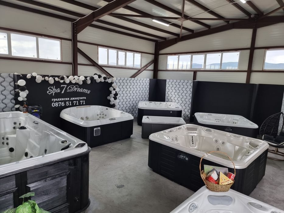 Градински джакузита от 3000 евро  доставка до Гърция