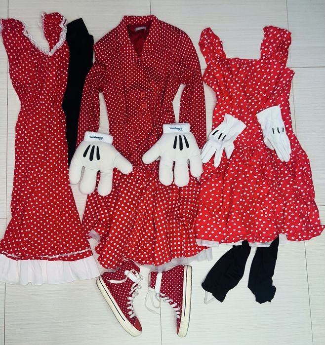 Costum mascota Minnie Mouse original