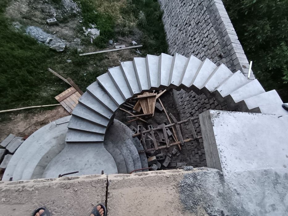 Бетон Зина ( Лестница ) киламиз.