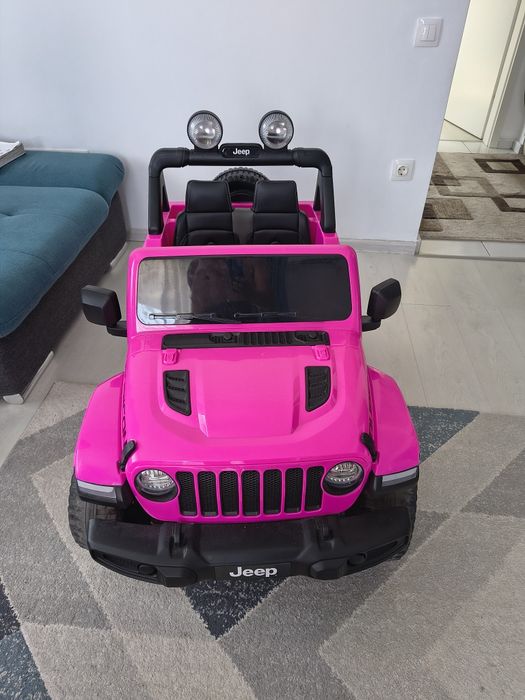 Masinuta electrica 4x4 Premier Jeep Wrangler Rubicon, 12V, roti cauciu