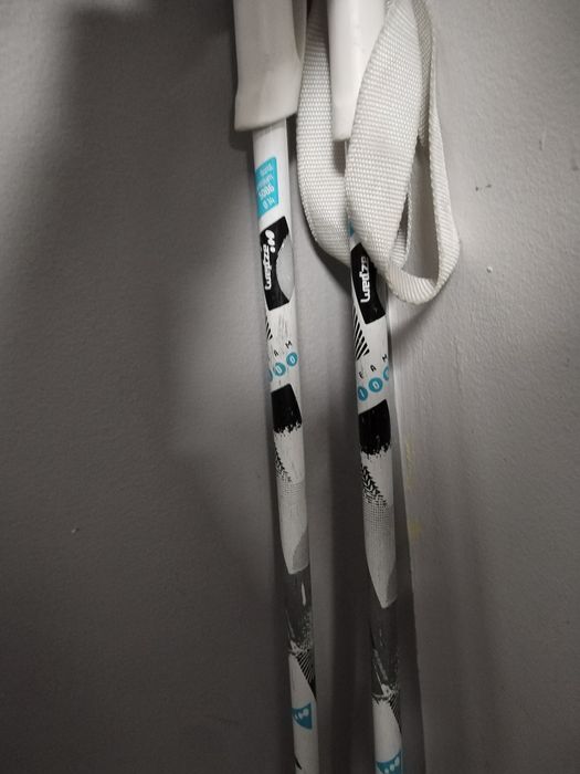 Bete ski copii 90cm albe