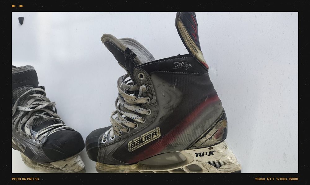 Коньки bauer. X 7.0 ,APX2