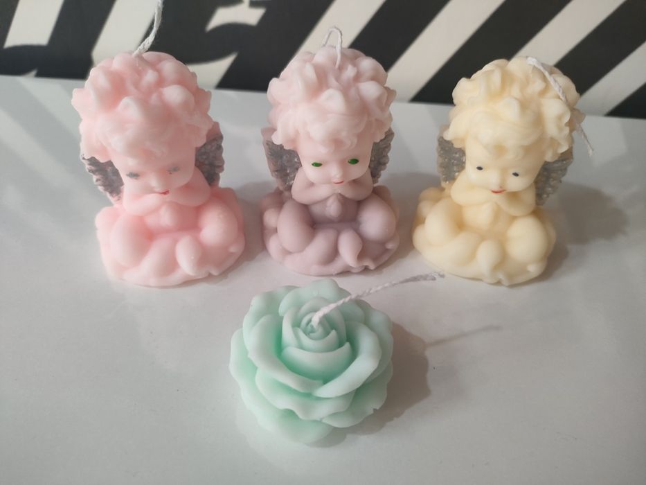 Ароматизирани свещи от натурален соев восък