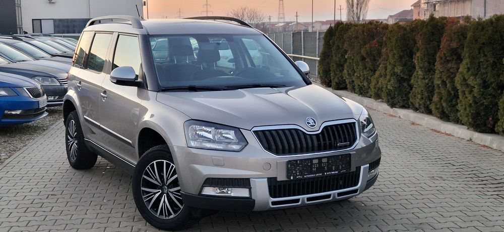 Vand Skoda Yeti 1.6 TDI 2014 Facelift RAR  EFECTUAT Model Style  RATE