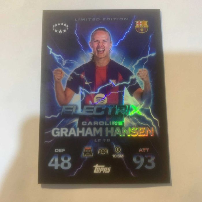 Topps Match Attax Extra ElectriX Caroline Graham Hansen #LE18