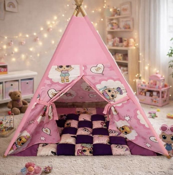 Cort pentru copii realizat manual in Romania