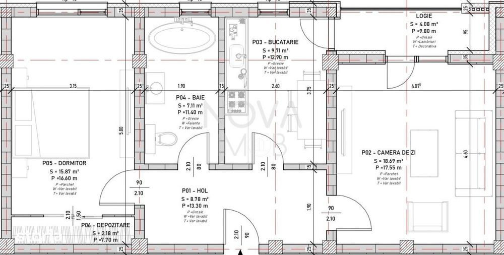 Apartament 2 camere, decomandat, Selimbar