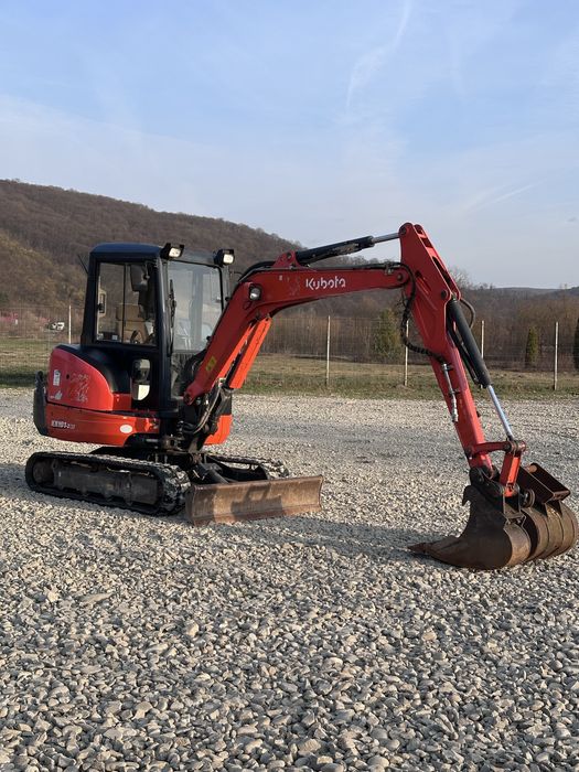Miniexcavator Kubota KX101 3 2015/2xcupe/stare foarte buna
