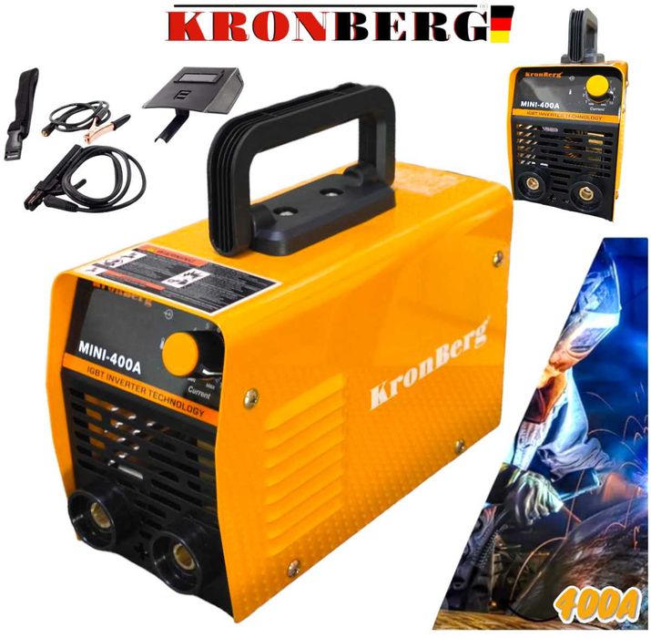 Инверторен Електрожен 400А KRONBERG  5мм IGBT с