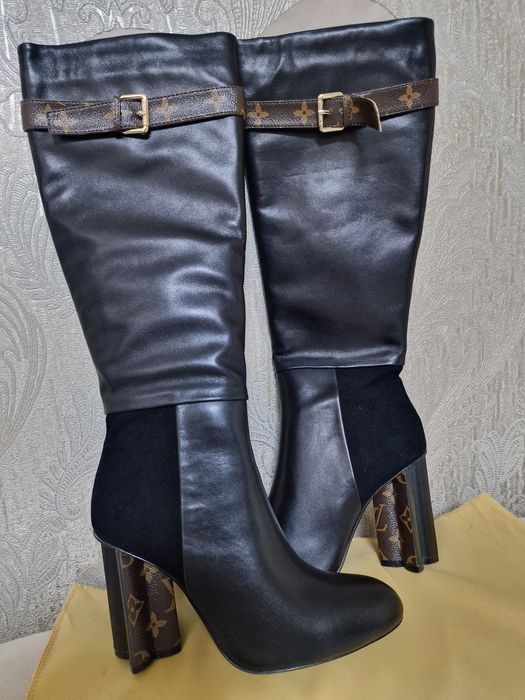 Cizme piele naturala superbe LV