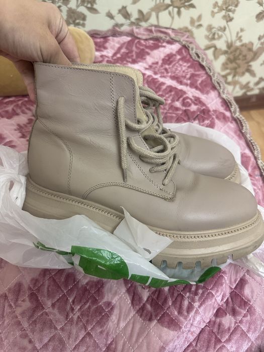 Весенние ботинки берцы женские