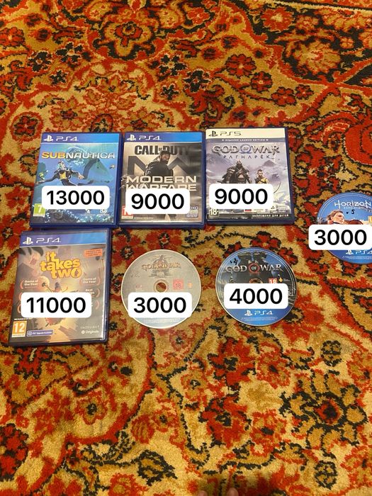 Продам диски на ps4-5.Не звонить