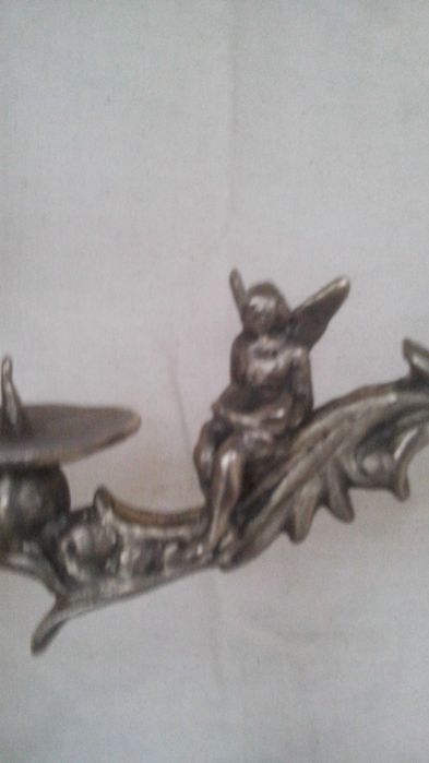 Часы каминные настольные бронза статуэтка