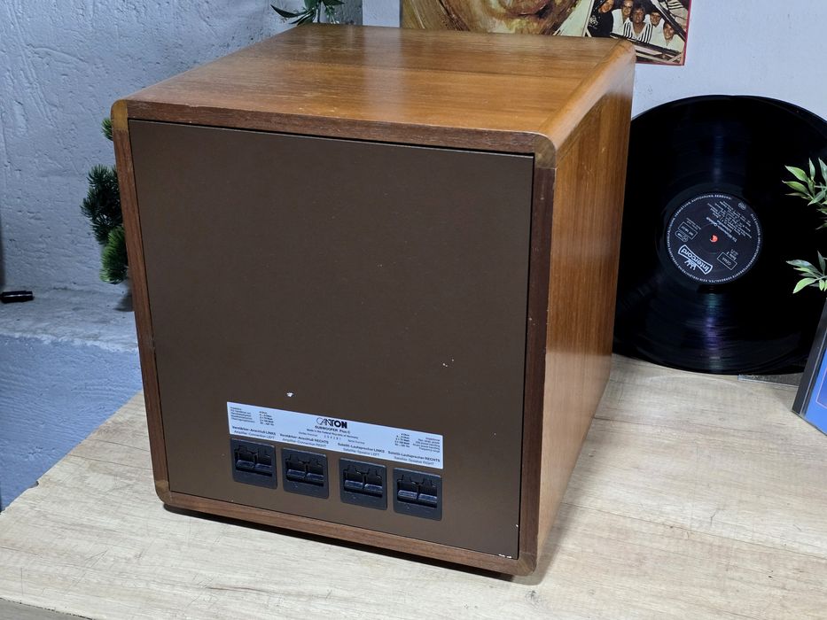 Subwoofer pasiv CANTON plus C stereo , retro ,nuc, 30cm, 12inch