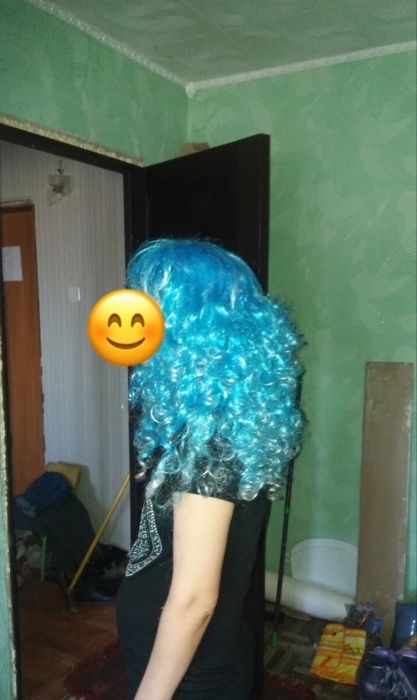 Парик с платьем