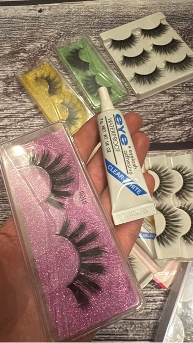 Норковые ресницы накладные