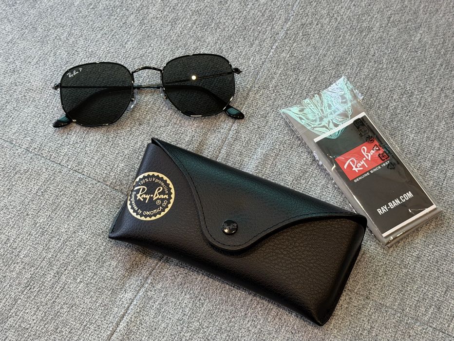 Чисто нови Ray-Ban RB3548N Hexagonal с гаранция