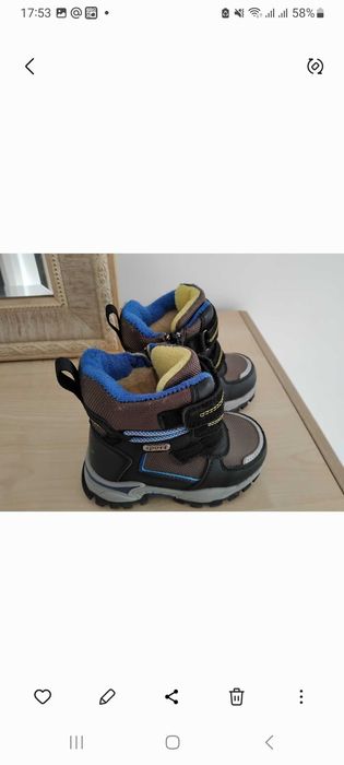 Зимняя обувь детская