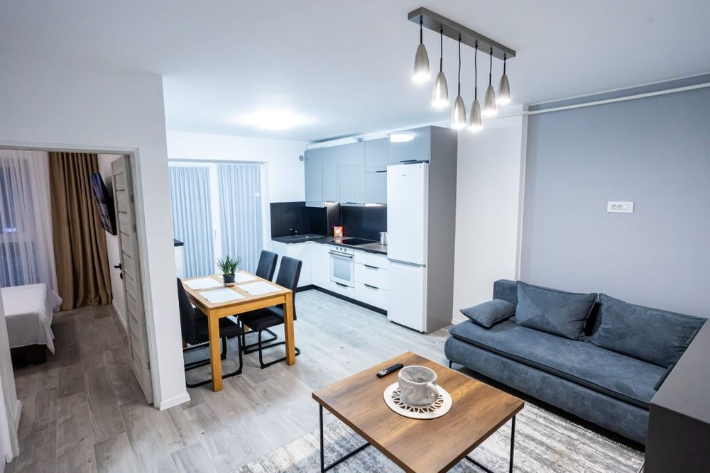 Apartament modern Daliei 2h, etaj I, 40 mp, balcon, 2 locuri parcare