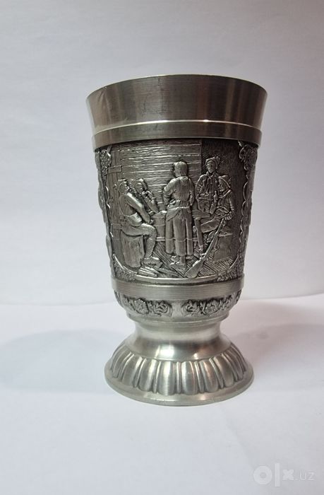 Немецкие коллекционные оловянные бокалы
