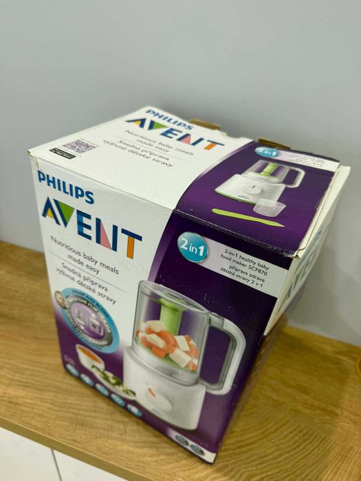 PHILIPS AVENT Комбиниран уред за готвене на пара с блендер