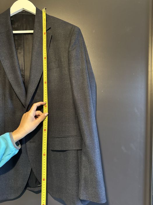 Sacou barbati,  Massimo Dutti,  din lana, Nou