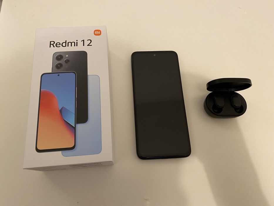 Redmi 12 черный 8 Ram 256 Rom
