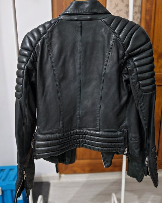 Geacă originală ALLSAINTS piele naturală