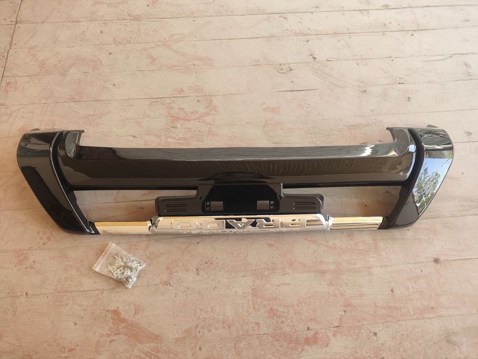 Губа на Прадо передний бампер