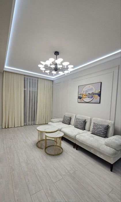 2-комн 55м² + терраса 13м² в новостройке у метро Туркистон! Срочно!