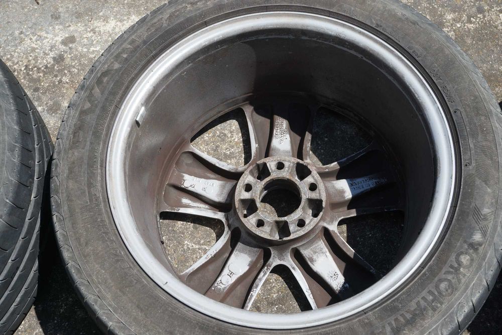 4 броя Оригинални алуминиеви джанти 8 1/2 х18 ЕТ43 с гуми 255/45/4мм за Mercedes S Класа W221