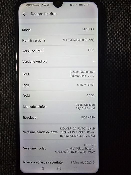 Vand telefon Huawei Y 6 2019