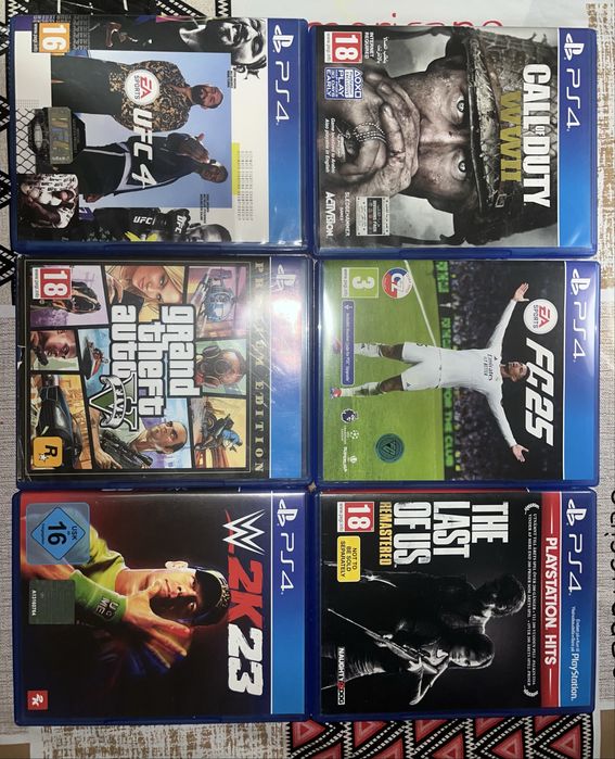 PlayStation 4 Pro + 6 jocuri