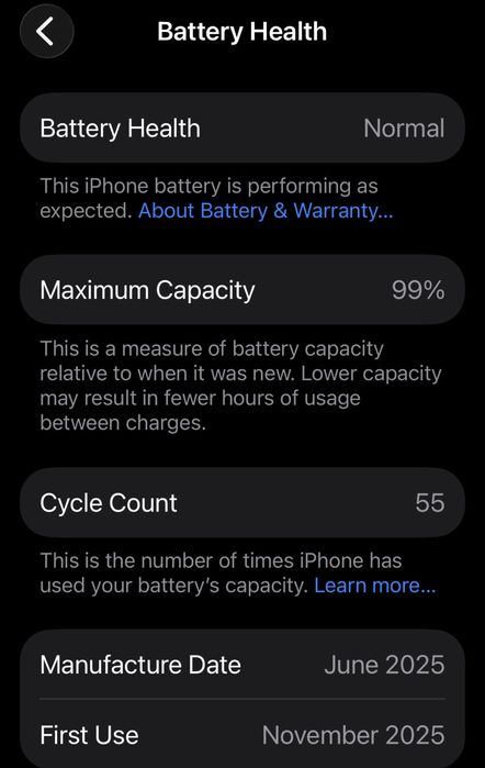 iPhone 15 128 GB Black