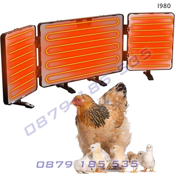 Сгъваем панел нагреватели топлене пилета малки домашни животни топлилк